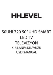 Hi-level 50UHL720 User Manual