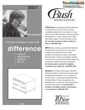 Bush Business Furniture 2954CS-03 Assembly Instructions Manual