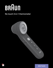 Braun No touch 3-in-1 thermometer User Manual