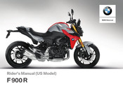 BMW Motorrad F 900 R 2020 Rider's Manual
