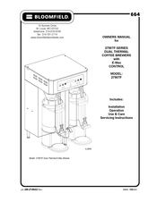 Bloomfield 2790TF Series Owner's Manual