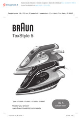 Braun TexStyle 5 SI 51 Series Manual