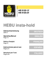 HEBU medical HB 9150-24 Operating Manual