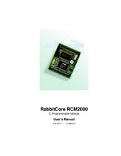 RabbitCore RCM2000 Series User Manual