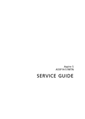 Acer Aspire 5 A5SP14-51MTN Service Manual