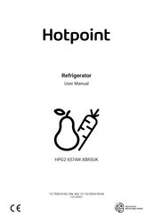 Hotpoint HPG2 6574W XBR5UK User Manual