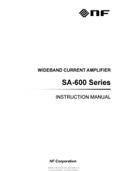 NF SA-606F2 Instruction Manual