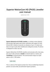 AJAX Systems Superior MotionCam HD PhOD Jeweller User Manual