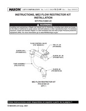 Maxon 212001-01 Instructions Manual