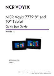 NCR VOYIX 7779 Quick Start Manual