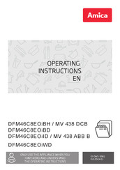 Amica MV 438 DCB Operating Instructions Manual