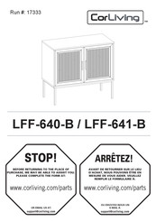 CorLiving LFF-640-B Manual