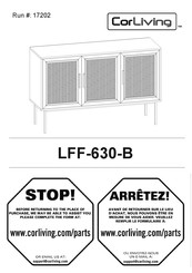 CorLiving LFF-630-B Manual