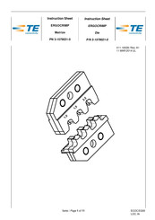 TE Connectivity ERGOCRIMP 3-1579021-0 Instruction Sheet