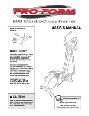 ProForm PFEL45010 User Manual