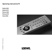 Loewe Calida 5272 Operating Instructions Manual