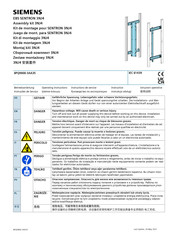 Siemens 8PQ9800-3AA35 Operating Instructions Manual