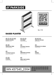 Parkside 1172 Instructions For Use Manual