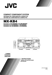 JVC SP-MXKB4 Instructions Manual