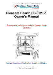 pleasant hearth ES-322T-1 Manual
