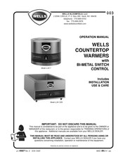 Wells LLW-4 Operation Manual