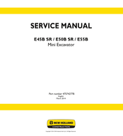New Holland E50B SR Service Manual