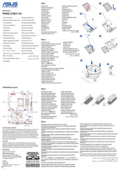 Asus PRIME Z790-P D4 Quick Start Manual
