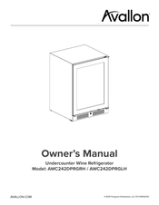 Avallon AWC242DPRGLH Owner's Manual