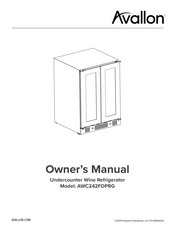 Avallon AWC242FDPRG Owner's Manual