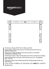AmazonBasics Performance B07QH7KYJZ Installation Instructions Manual