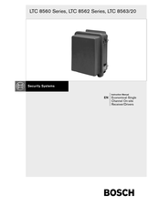 Bosch LTC 8562 Series Instruction Manual