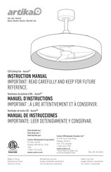 Artika Austin FAN-AUR-C2BL Instruction Manual