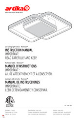 Artika FM-RM5C-HD2BL Instruction Manual
