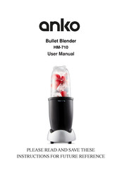 anko HM-710 User Manual