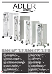 Adler Europe AD 7811 User Manual