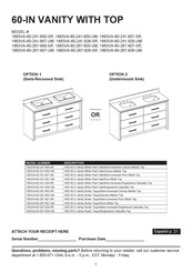 Allen + Roth 1883VA-60-241-926-SR Installation Instructions Manual