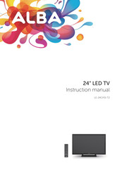 Alba LE-24GY15-T2 Instruction Manual