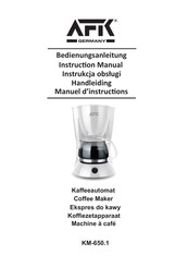 AFK KM-650.1 Instruction Manual