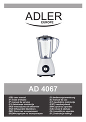 Adler Europe AD 4067 User Manual