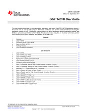 Texas Instruments LOG114EVM User Manual