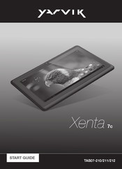 Yarvik XENTA 7C Start Manual