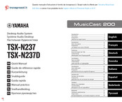 Yamaha TSX-N237 Quick Manual