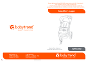 BABYTREND Expedition Jogger JG94 D Series Instruction Manual