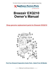 SEELEY INTERNATIONAL Breezair EXQ Owner's Manual
