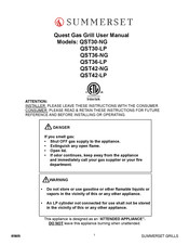 Summerset QST30-LP User Manual