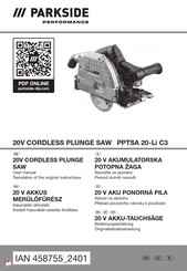 Parkside Performance 458755 2401 User Manual