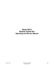 ORTEC 4001C Operating And Service Manual