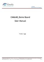 C-Media CM6648 User Manual