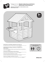 Tp Toys TP622 Instructions For Assembly, Maintenance And Safe Use