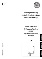 IFM OA Installation Instructions Manual
